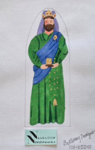 CBK Needlepoint Collections NS-2004F 
Bettieray Nativity King 1