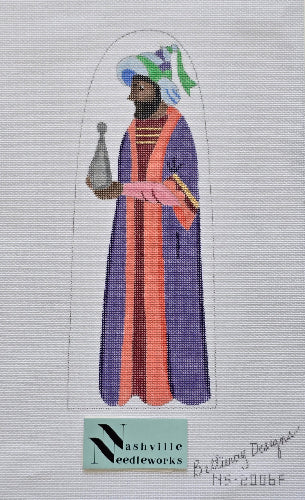 CBK Needlepoint Collections NS-2006F 
Bettieray Nativity King 3