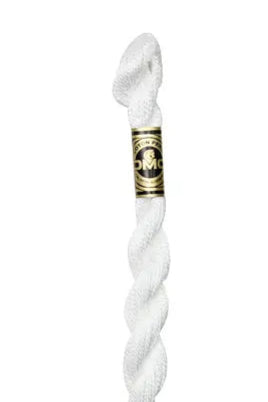 Blanc, DMC Pearl Cotton #3  