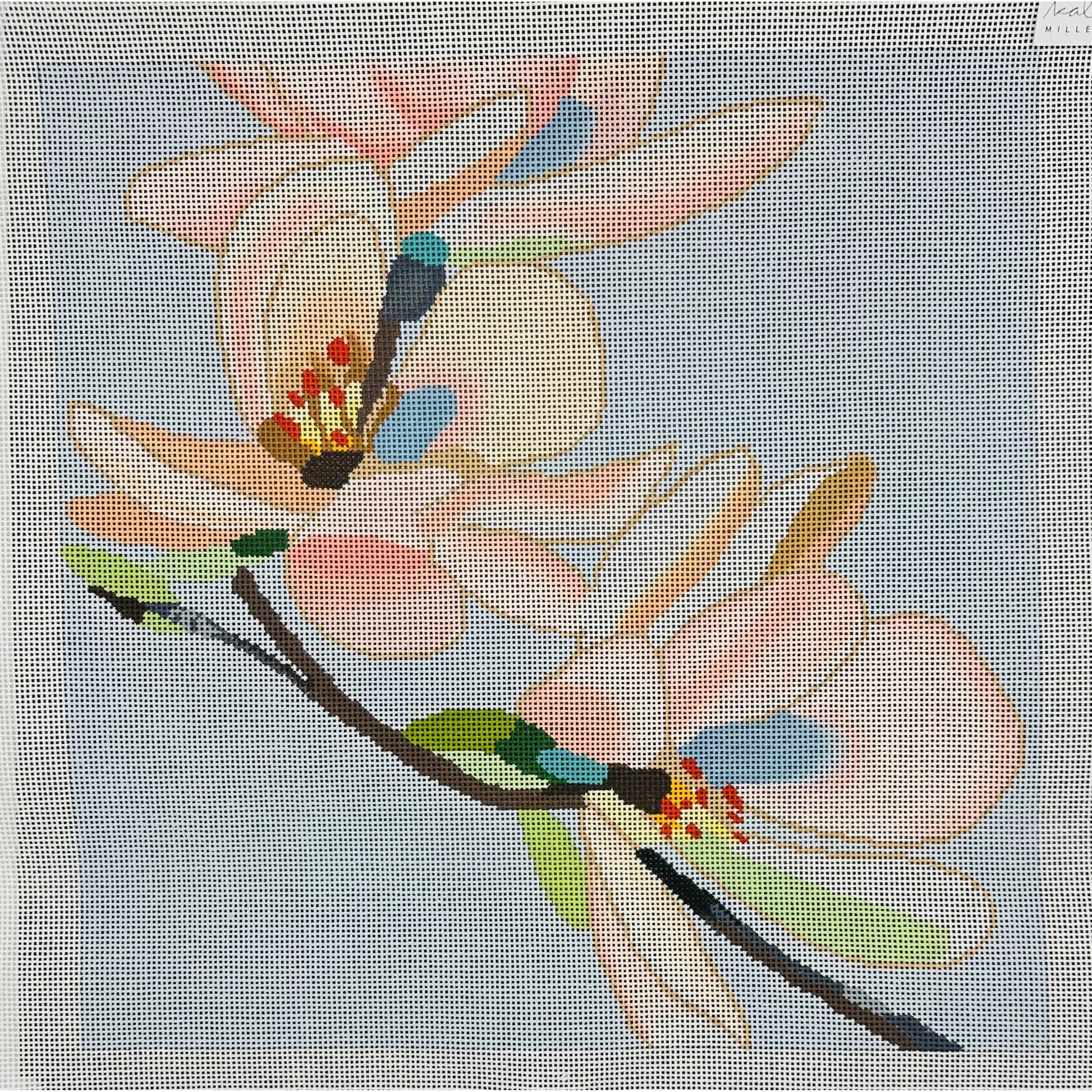 Blue Ridge Stitchery Magnolia Bloom, 13 mesh 