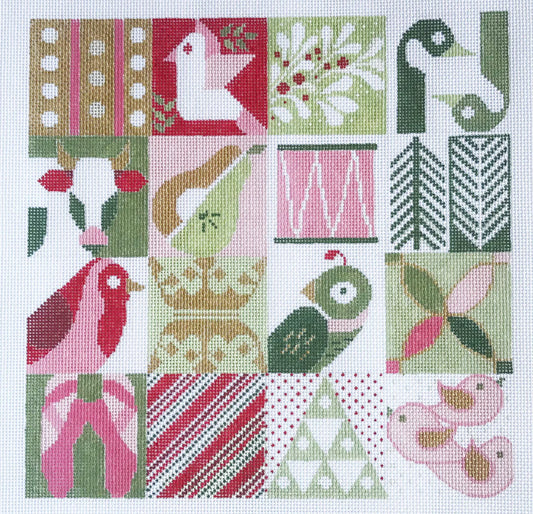 Bluenberry Point Designs,12 Days of Christmas Tiles,13 mesh