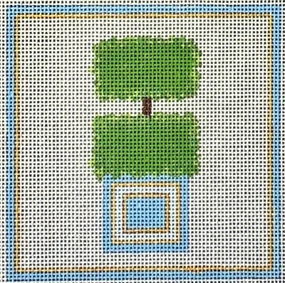 Raymond Crawford Box Topiary Square HO-2486