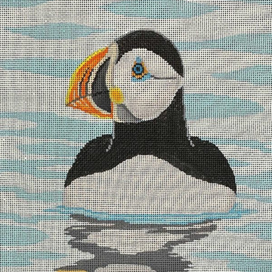 Brenda Stofft's Swimming Puffin B-467 Stitch Guide
