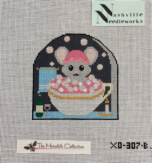 The Meredith Collection Mouse House-Bubble Bath Mouse XO-307-B