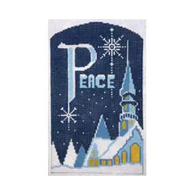 CBK Needlepoint Collections Shelly Tribbey ST-C313 Peace On Earth