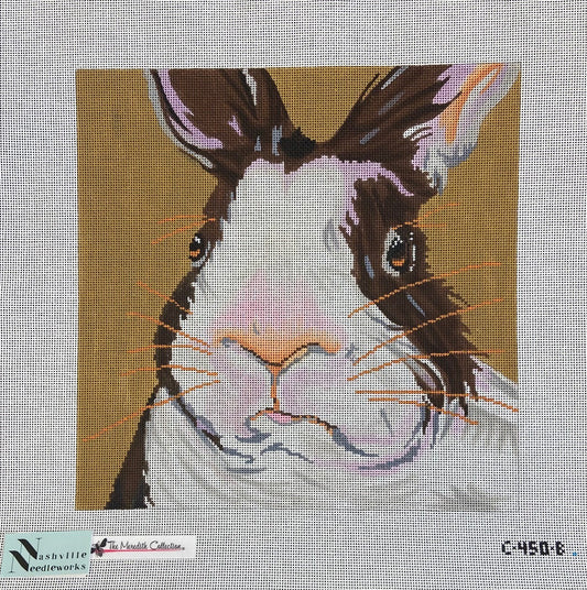 Bunny on Brown