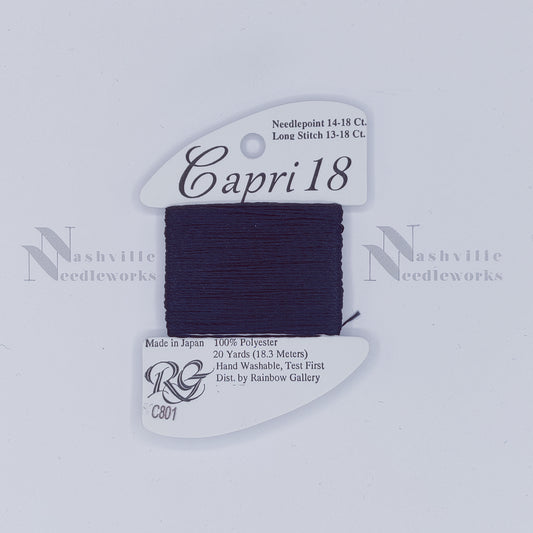 Capri 18 - C801 Black