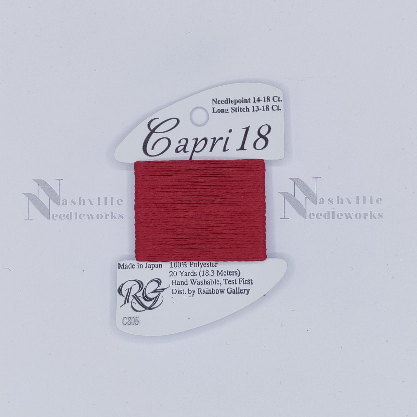 Capri 18 -  C805 Scarlet