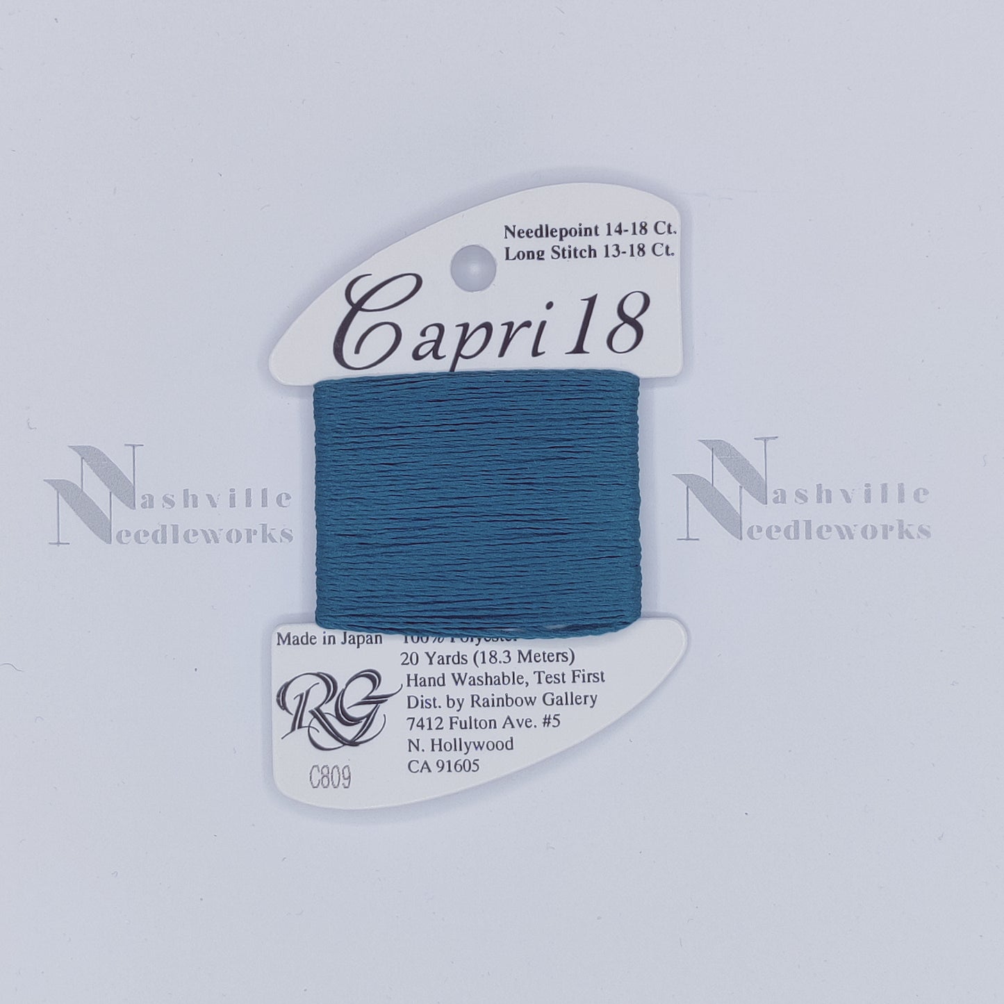 Capri 18 -  C809 Teal Green