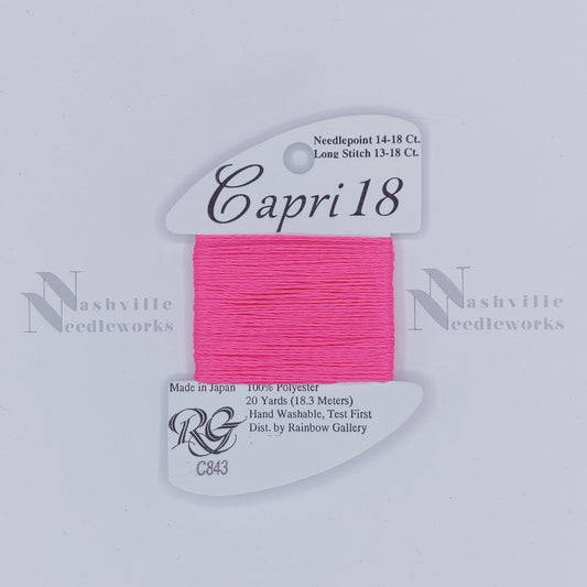 Capri 18 -  C843 Neon Pink