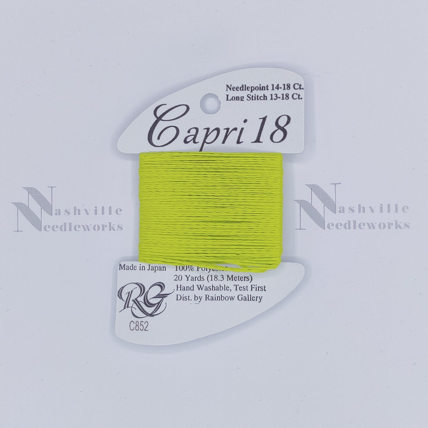Capri 18 -  C852 Green Glow