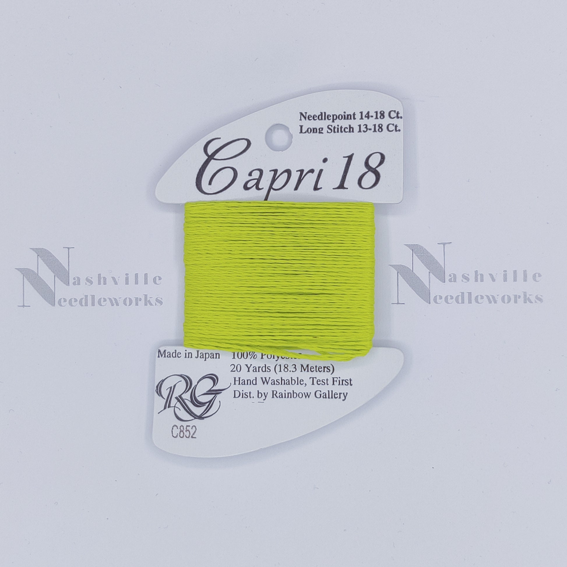 Capri 18 -  C852 Green Glow