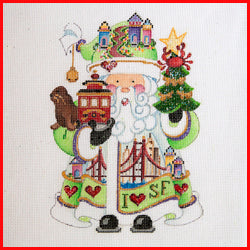 COCS-20 (TS) I LOVE SF Santa