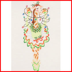 CODA-03 (TS) Holiday Giraffe in Tutu