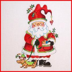 TS-COKR-12 Kringle Walking Holiday Dog