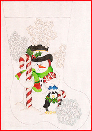 CS-1126 (TS) Snowmand with Penguins