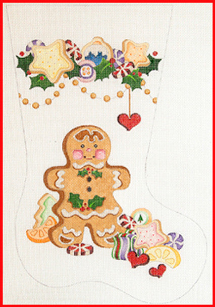 CS-1127 (TS) Gingerbread Girl Stocking