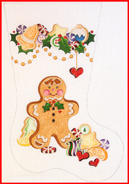CS-1128 (TS) Gingerbread Boy Stocking