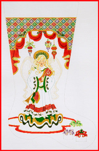 CS-383-18 (TS) Christmas Angel Stocking