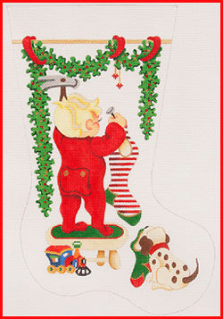 CS-1108 (TS) Little Boy Hanging Sock Stocking