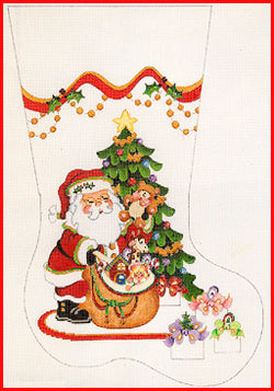 CS-1199 (TS) Santa with Bag of Toys Stocking