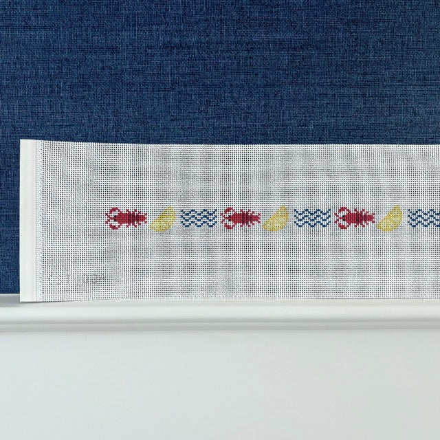 LOBSTER DINNER HAT STRAP BELT BAND (WHITE) (TS)