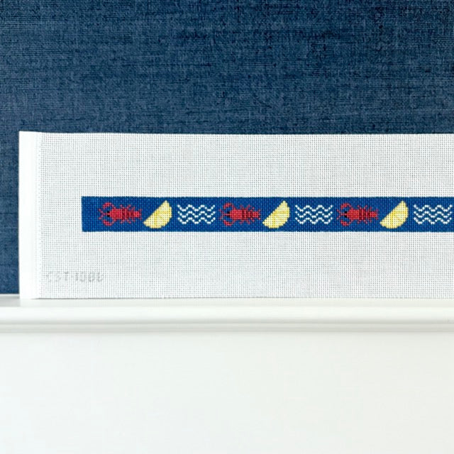 LOBSTER DINNER HAT STRAP BELT (NAVY) (TS)