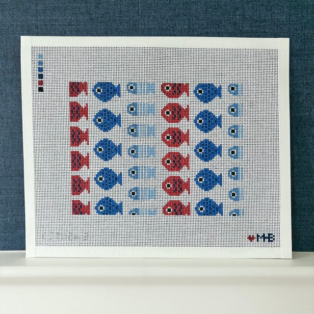 JUST KEEP SWIMMING (WHITE ) 8X6 (TS)