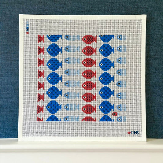 JUST KEEP SWIMMING (WHITE) 10X10 (TS)