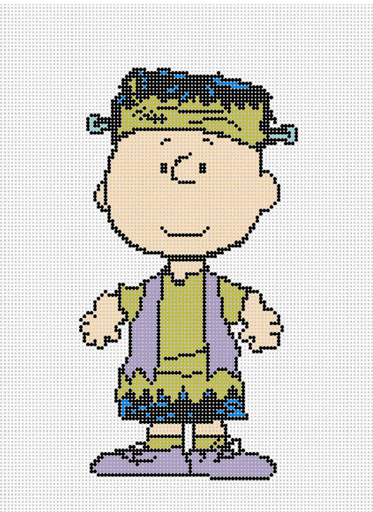 PEANUTS Halloween - Charlie Brown as Frankenstein Canvas