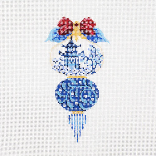 The Colonial Needle Company KAH47-18 China Blue Triple Onion