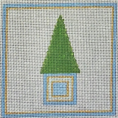 Raymond Crawford Cone Topiary Square HO-2483