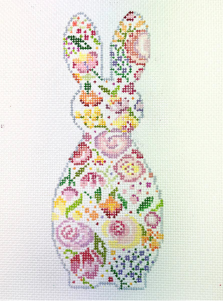 Blueberry Point Floral Bunny 
25-403