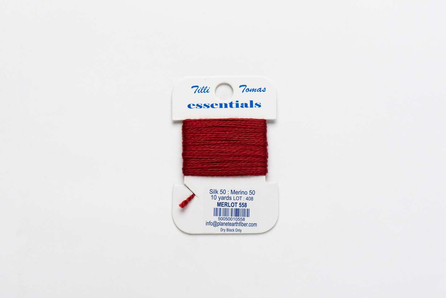 Essentials-558 Merlot 10 yd card