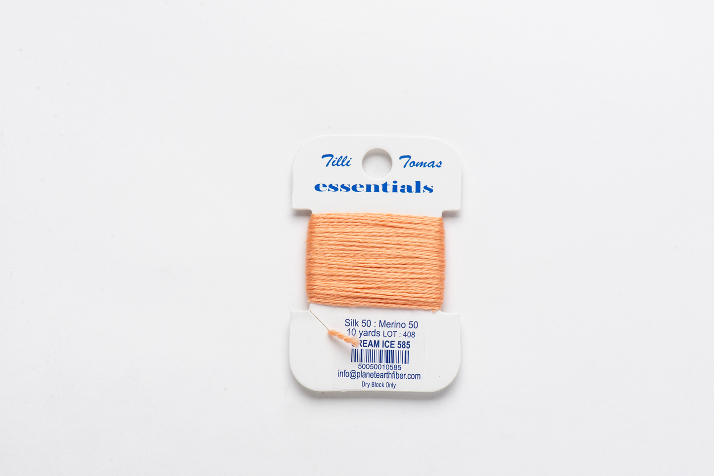 Essentials-585 Cream Ice 10 yd card