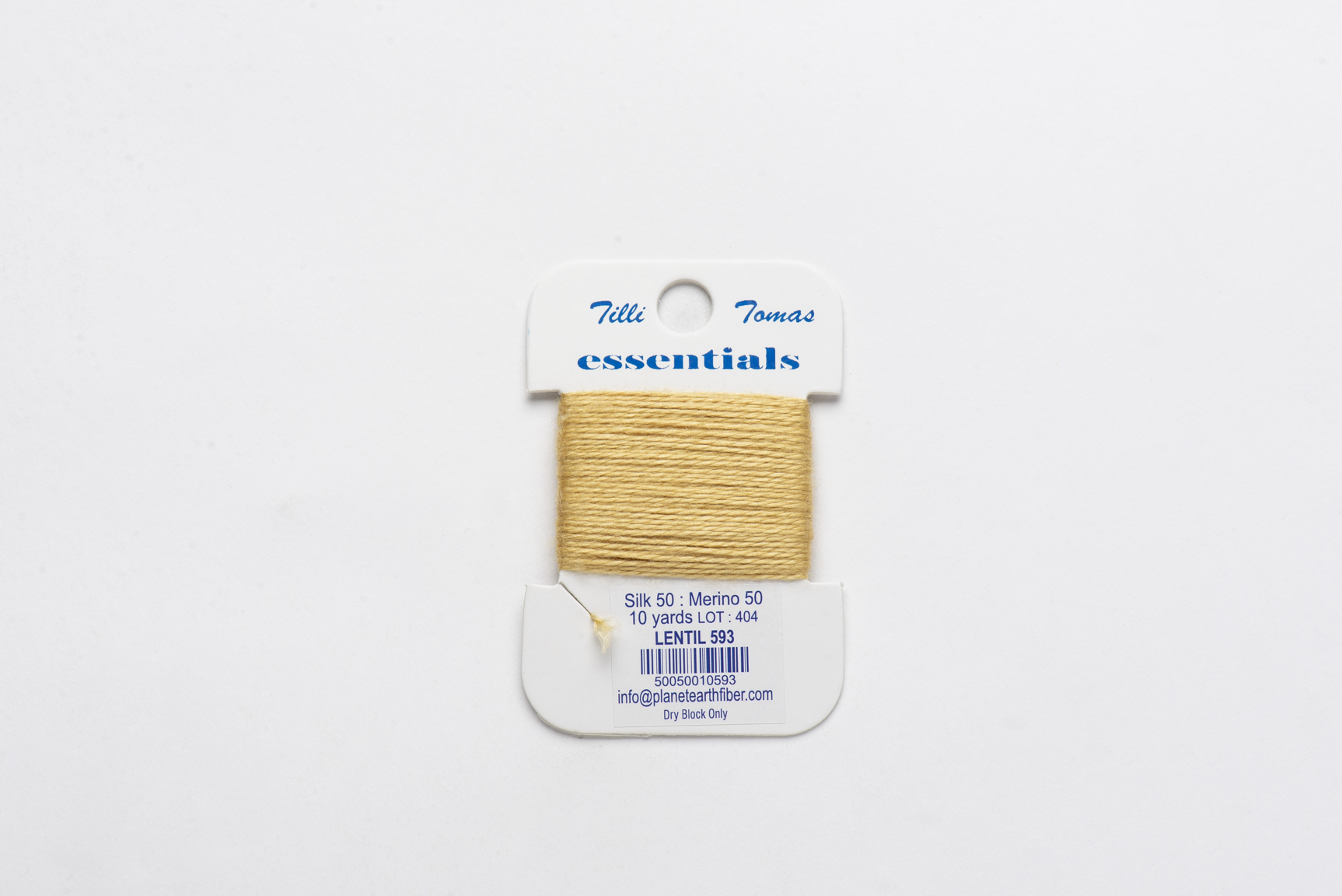 Essentials-593 Lentil  10 yd card