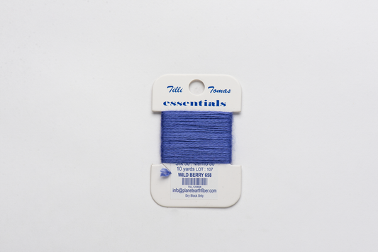 Essentials-658 Wild Berry 10 yd card