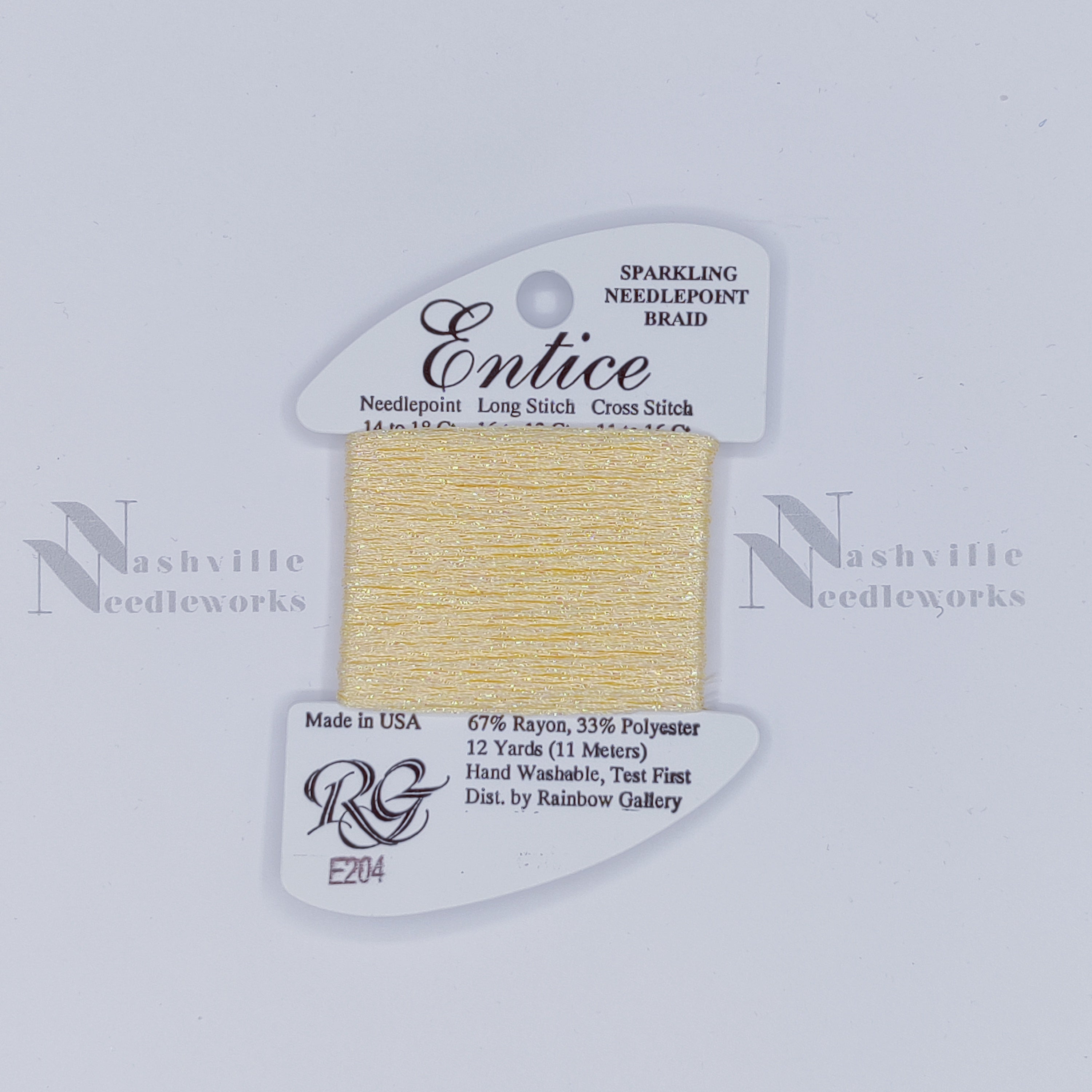 Entice - E204 French Vanilla – Nashville Needleworks