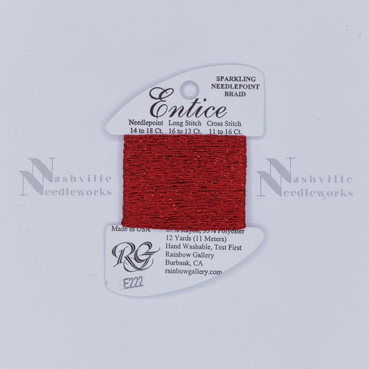 Entice - E222 Ruby Slippers