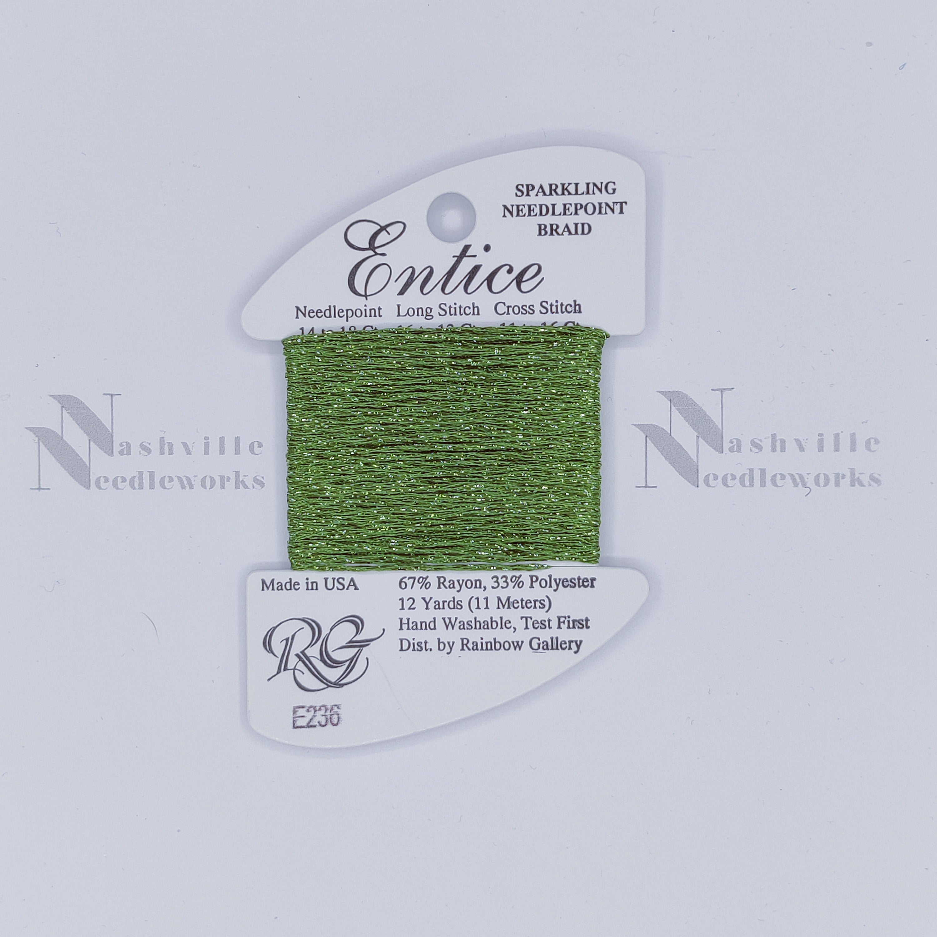 E236 Entice - E236 Grass Green – Nashville Needleworks