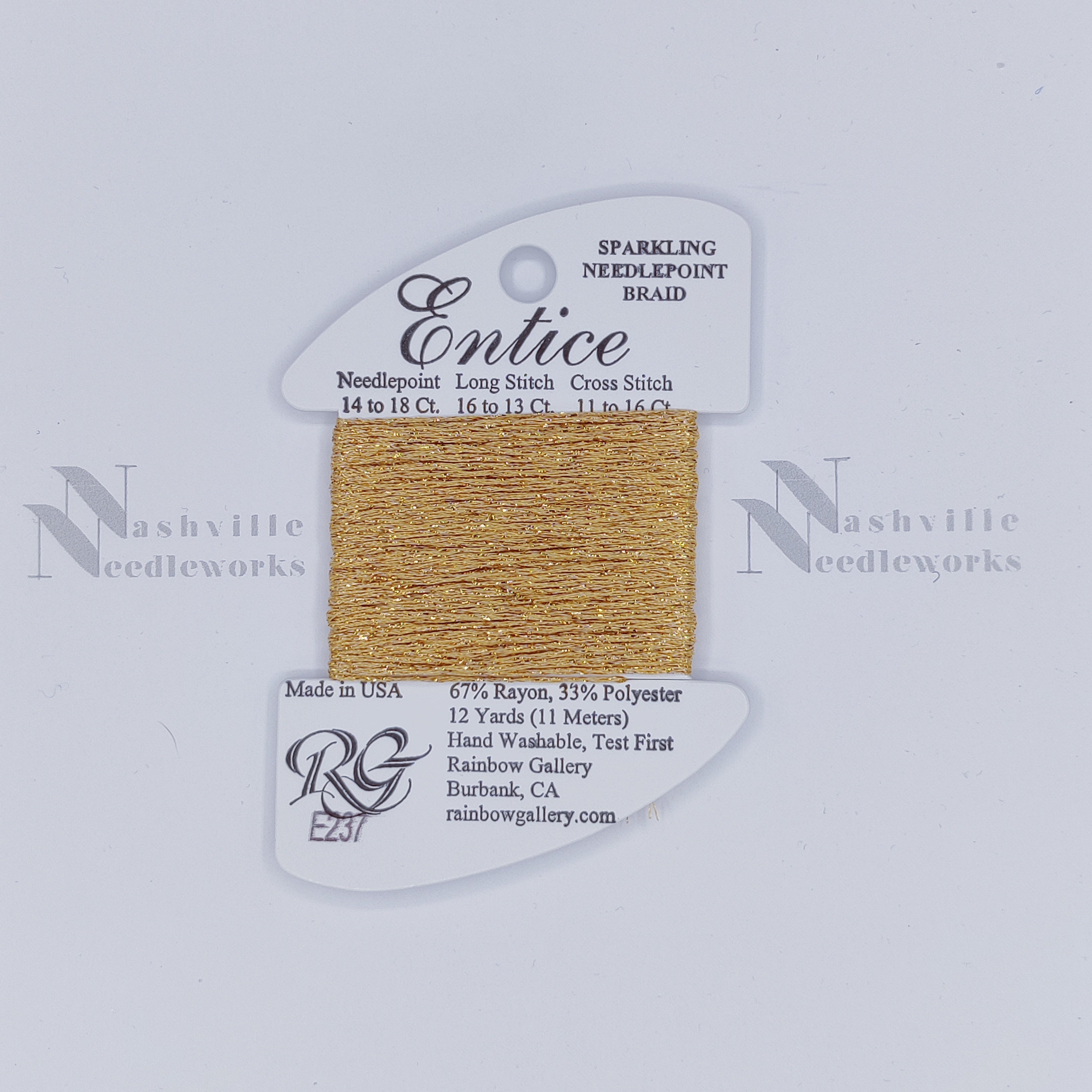Entice - E237 Amber Gold – Nashville Needleworks