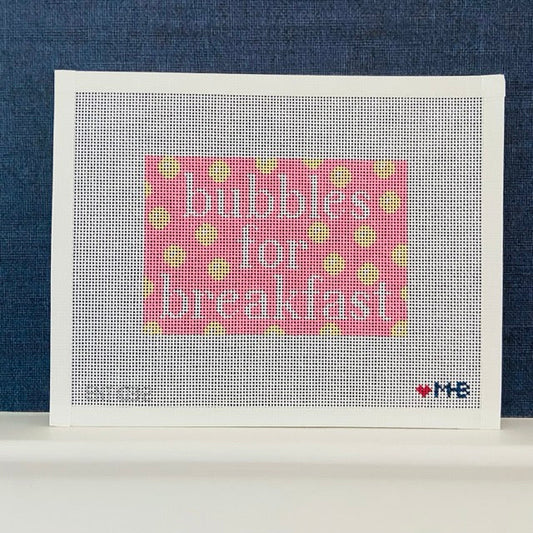 BUBBLES FOR BREAKFAST (PINK) (TS)