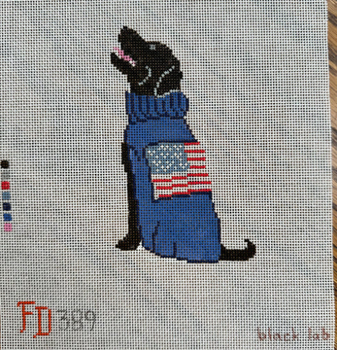 Black Lab w/Sweater