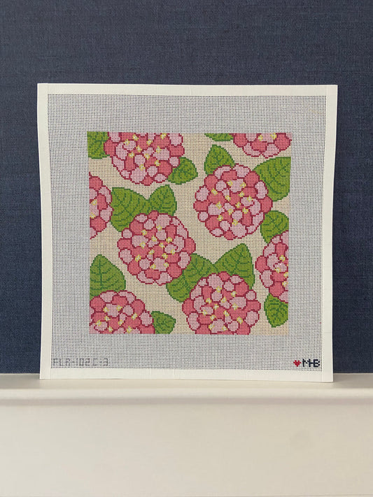 HYDRANGEAS PINK 10X10 (TS)