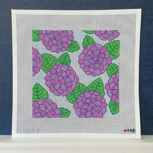 HYDRANGEAS PURPLE 10X10 (TS)