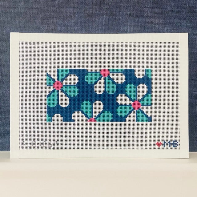 FLOWER POWER (TEAL NAVY PINK) (TS)
