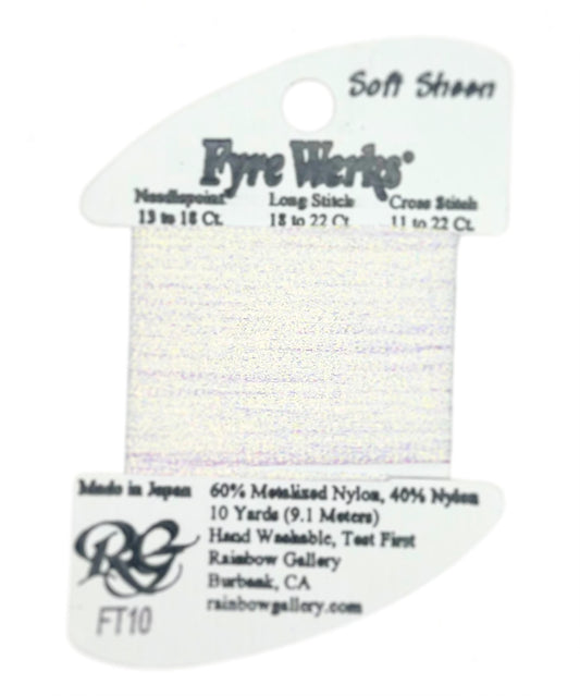 Fyre Werks Soft Sheen FT10 White Pearl