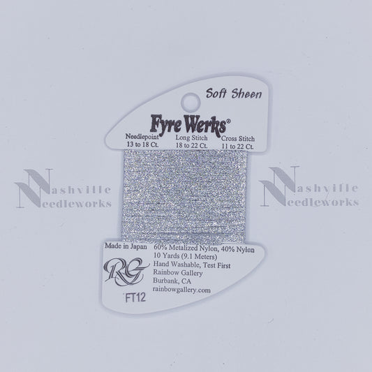 Fyre Werks Soft Sheen FT12 Pewter