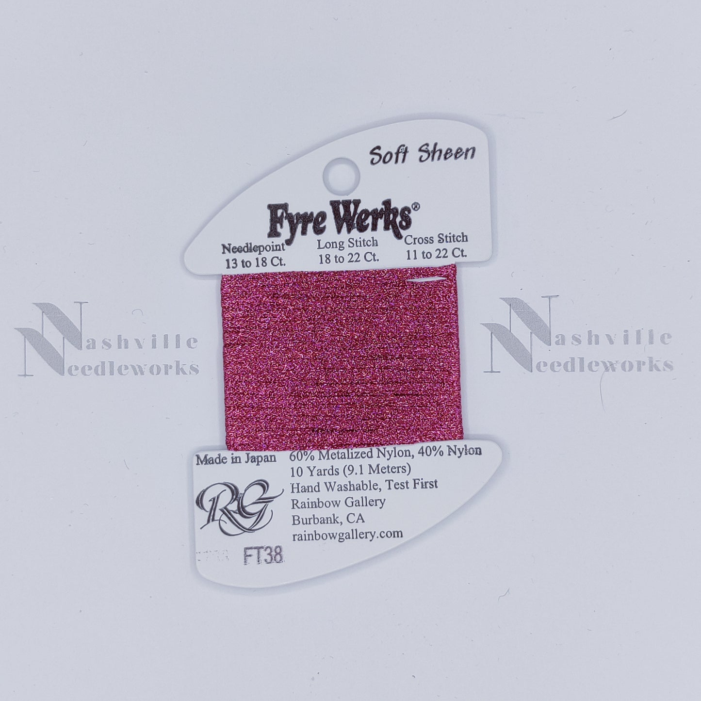 Fyre Werks Soft Sheen FT38 Dark Red