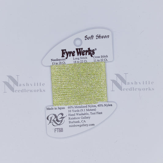 Fyre Werks Soft Sheen FT68 Daiquiri Green